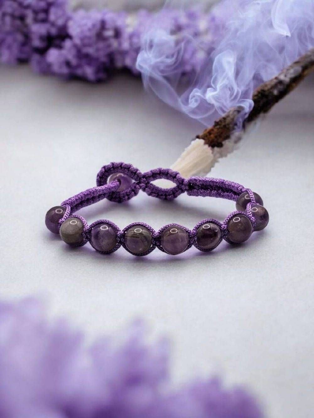 ZenFlow - Amethyst Ki-Band for Stress & Anxiety Relief